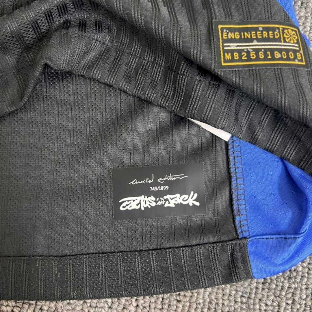 BARCELONA x TRAVIS SCOTT CACTUS JACK NEGRA 2025 EDICIÓN LIMITADA VERSION JUGADOR (MANGA LARGA)