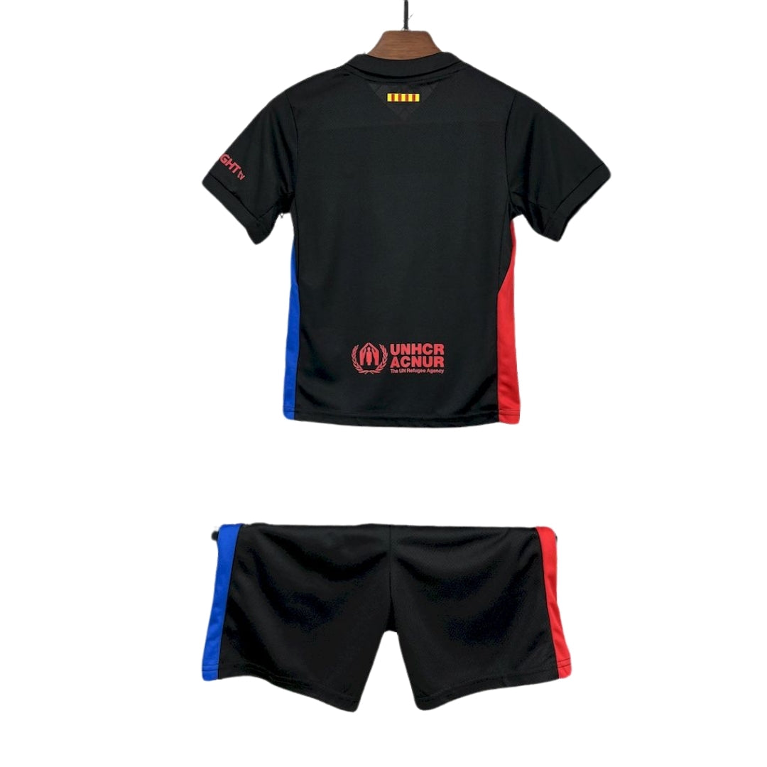 BARCELONA II x TRAVIS SCOTT CACTUS JACK BLACK 2025 LIMITED EDITION KIDS SET