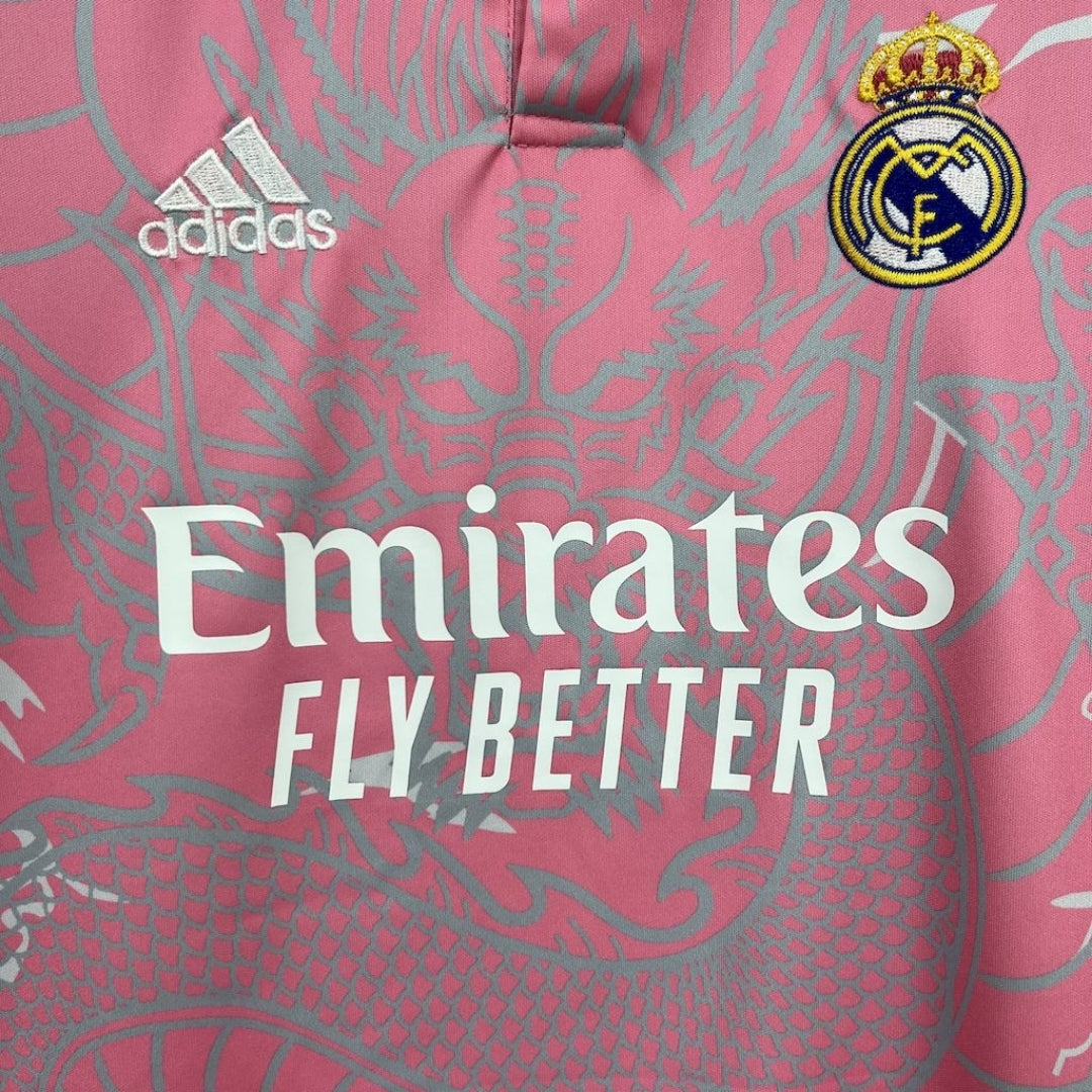REAL MADRID EDICIÓN ESPECIAL ROSADO 25/26 CONJUNTO INFANTIL