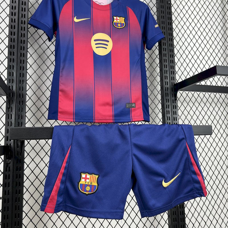 BARCELONA I 25/26 KIDS SET LANZAMIENTO