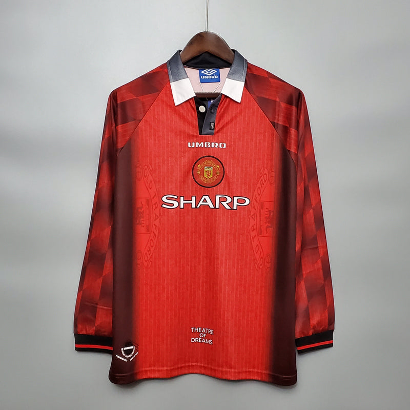 MANCHESTER UNITED I 1996 FAN (RETRO) MANGA LARGA