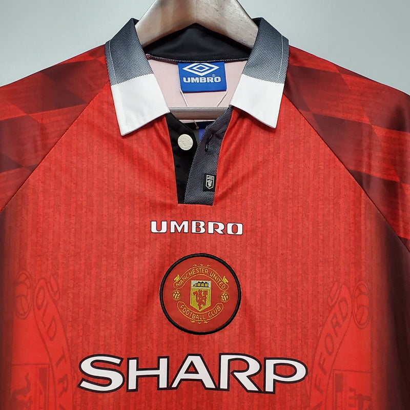 MANCHESTER UNITED I 1996 FAN (RETRO) MANGA LARGA