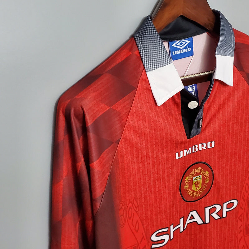 MANCHESTER UNITED I 1996 FAN (RETRO) MANGA LARGA