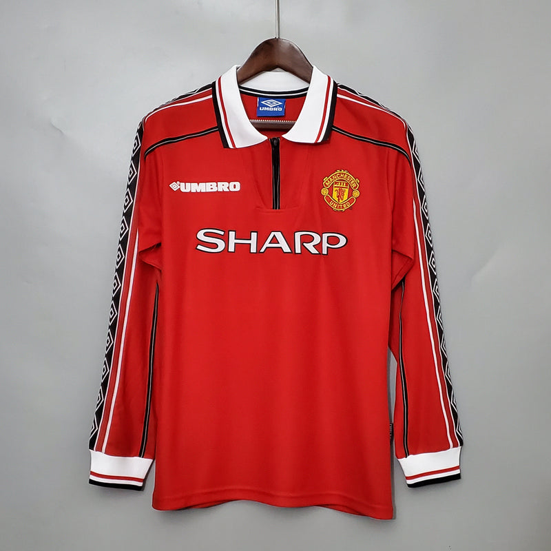 MANCHESTER UNITED I 98/99 FAN (RETRO) MANGA LARGA