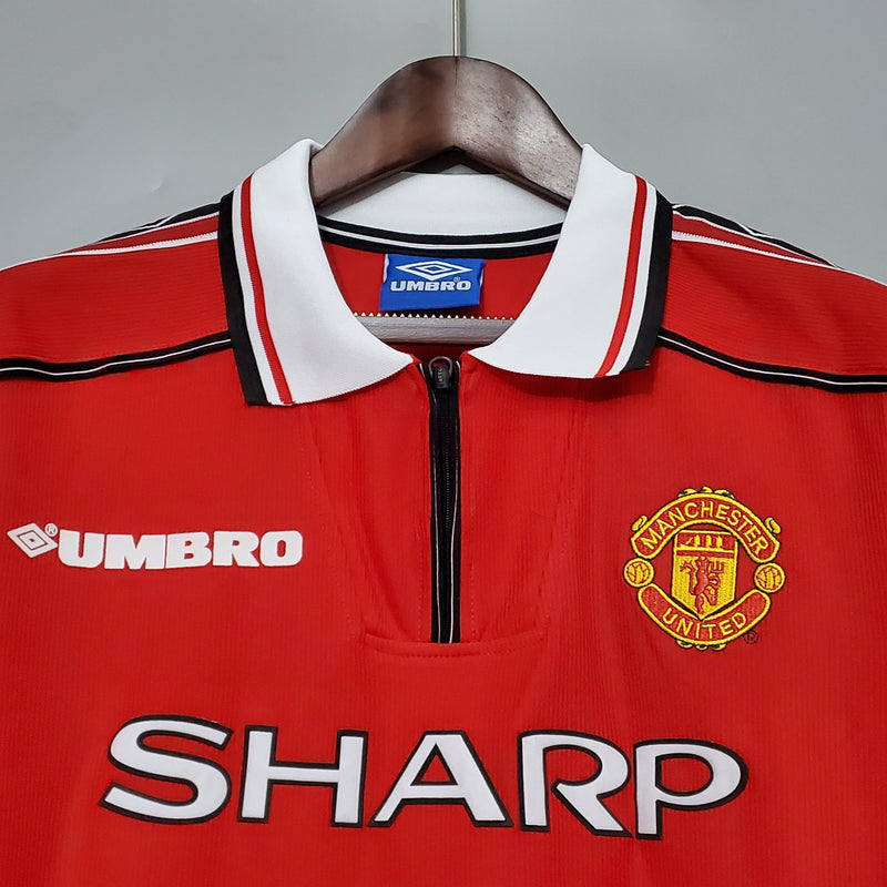 MANCHESTER UNITED I 98/99 FAN (RETRO) MANGA LARGA