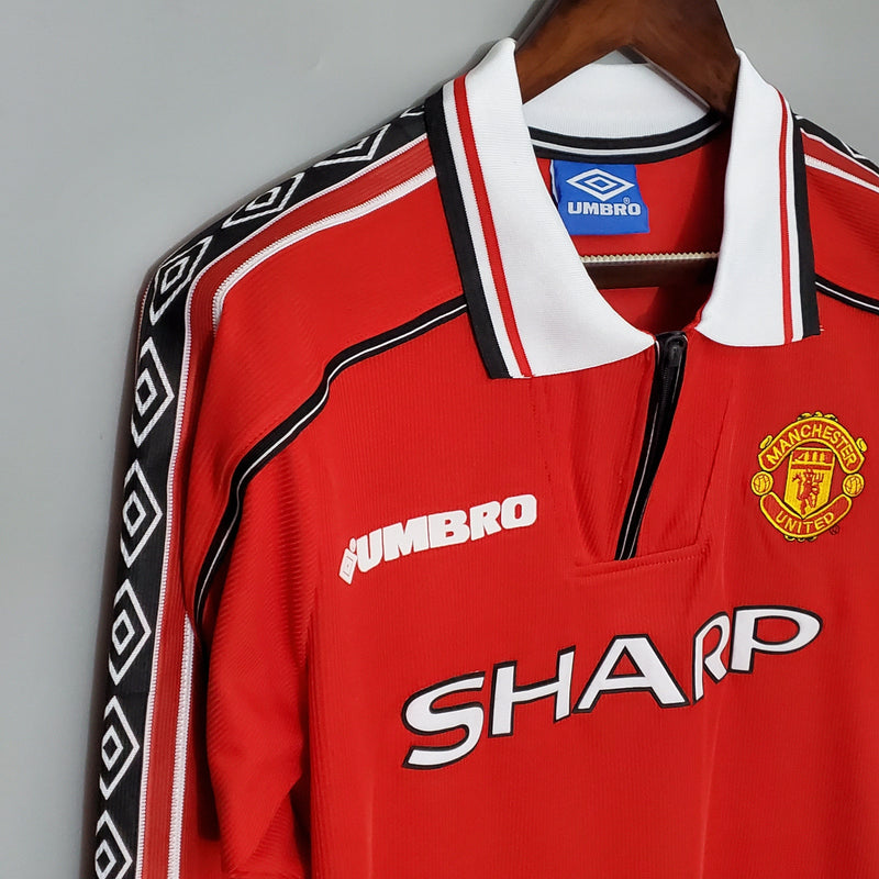 MANCHESTER UNITED I 98/99 FAN (RETRO) MANGA LARGA