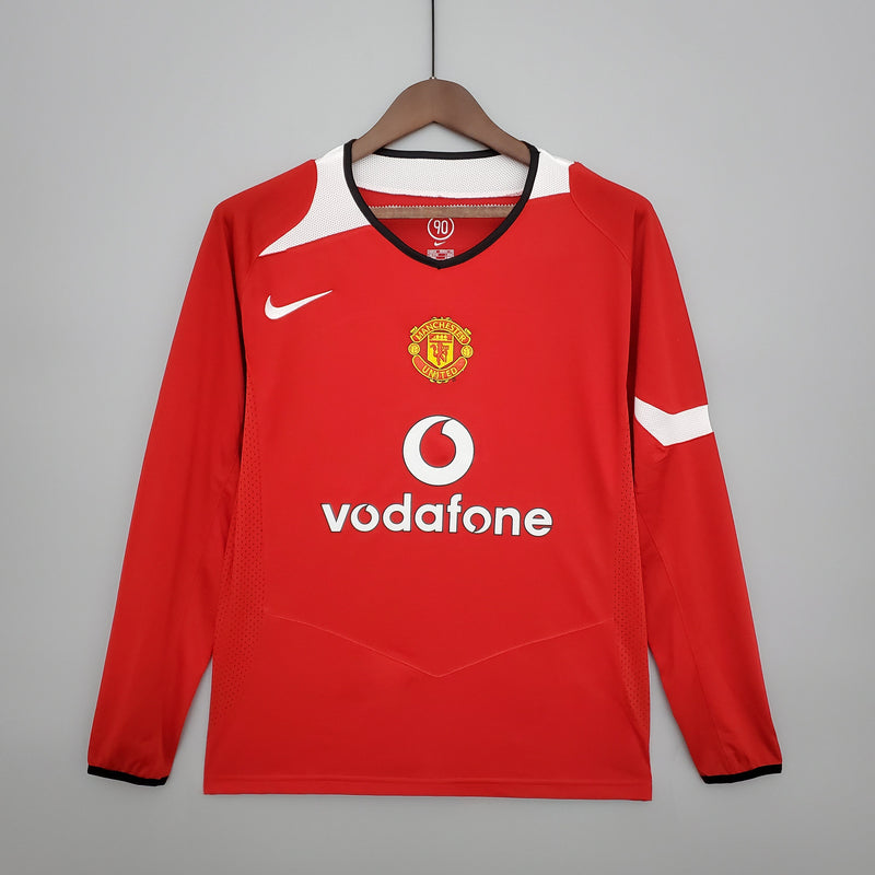 MANCHESTER UNITED I 04/05 FAN (RETRO) MANGA LARGA