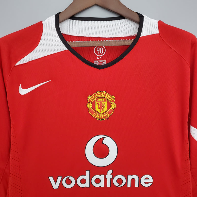 MANCHESTER UNITED I 04/05 FAN (RETRO) MANGA LARGA