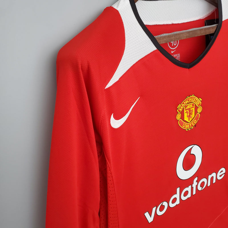 MANCHESTER UNITED I 04/05 FAN (RETRO) MANGA LARGA