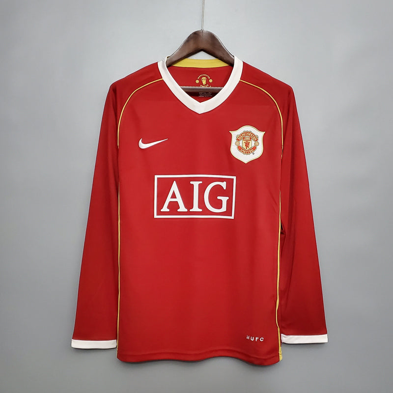 MANCHESTER UNITED I 06/07 FAN (RETRO) MANGA LARGA