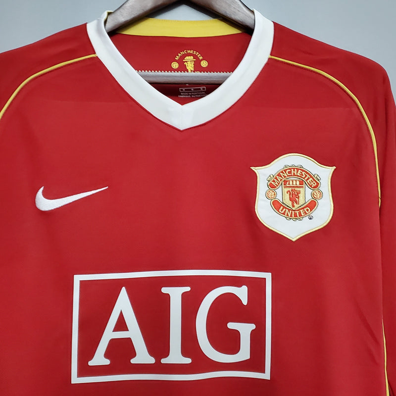 MANCHESTER UNITED I 06/07 FAN (RETRO) MANGA LARGA