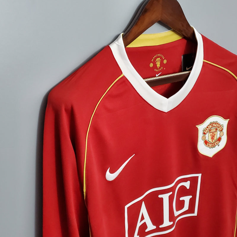 MANCHESTER UNITED I 06/07 FAN (RETRO) MANGA LARGA