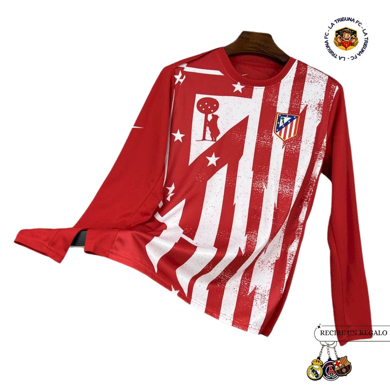 ATLETICO MADRID CALENTAMIENTO 25/26 FAN (MANGA LARGA)