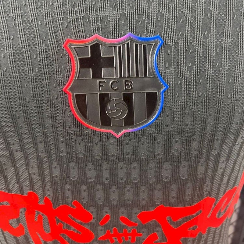BARCELONA x TRAVIS SCOTT CACTUS JACK NEGRA 2025 EDICIÓN LIMITADA PLAYER VERSION