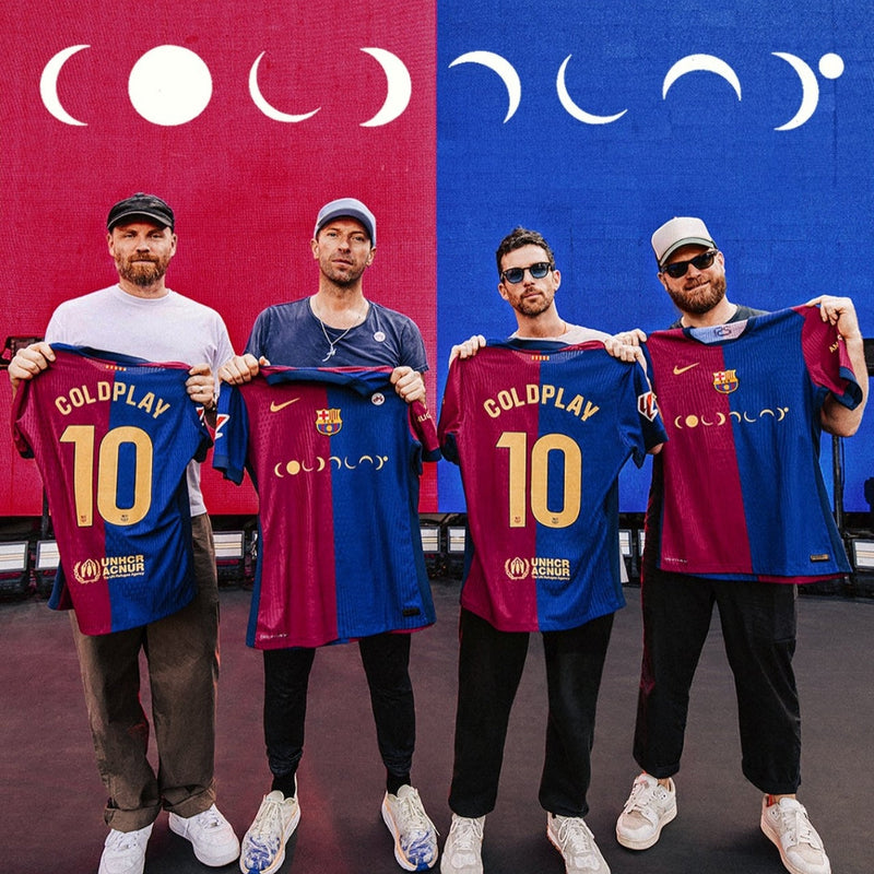 BARCELONA X COLDPLAY PRIMERA EQUIPACIÓN 2024/25 SPECIAL EDITION