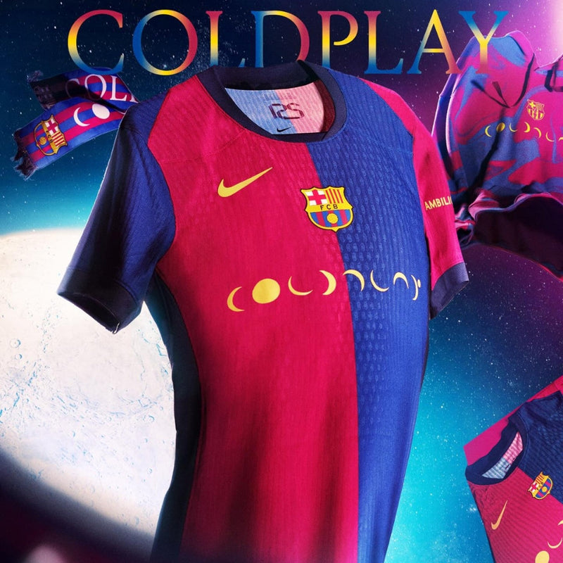 BARCELONA X COLDPLAY PRIMERA EQUIPACIÓN 2024/25 SPECIAL EDITION