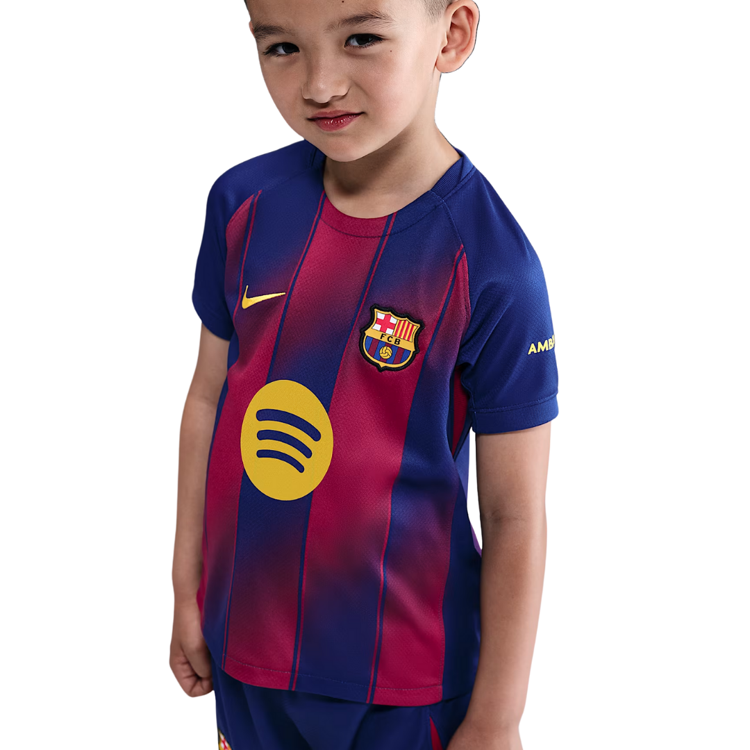 BARCELONA I 25/26 CONJUNTO INFANTIL