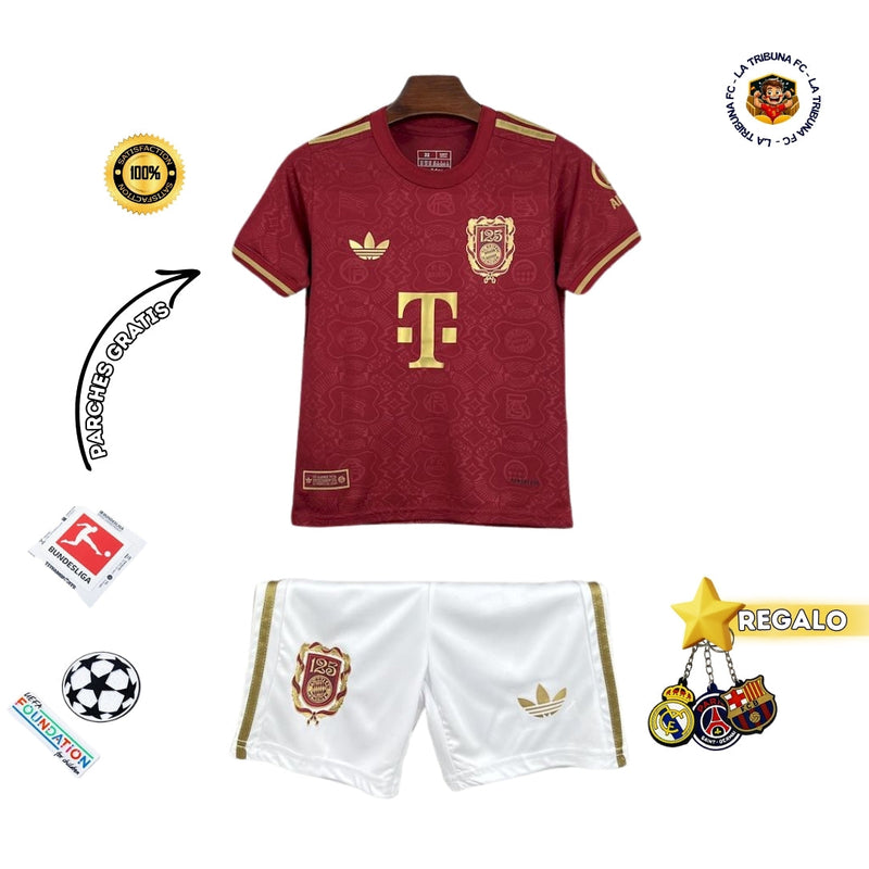 BAYERN MUNICH 24/25 SPECIAL EDITION 125 AÑOS KIDS SET