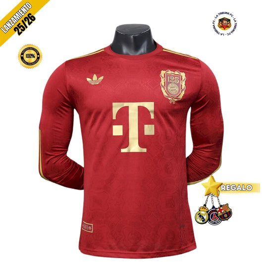 BAYERN MUNICH EDICIÓN ESPECIAL 24/25 HOMBRE (VERSIÓN JUGADOR) MANGA LARGA