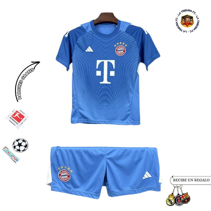BAYERN MUNICH II PORTERO 25/26 KIDS SET