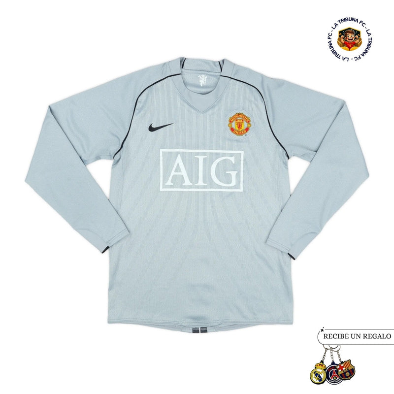 MANCHESTER UNITED PORTERO IV 07/08 FAN (MANGA LARGA) (RETRO)