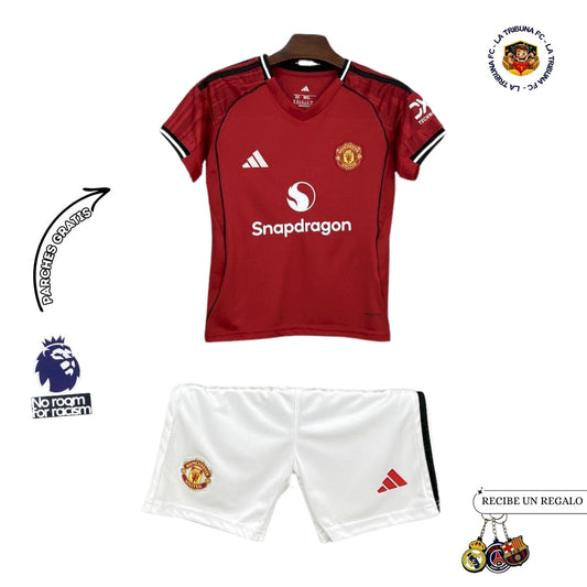 MANCHESTER UNITED I 25/26 CONJUNTO INFANTIL