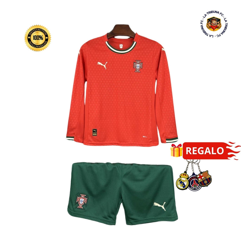 PORTUGAL I 25/26 KIDS SET (MANGA LARGA)