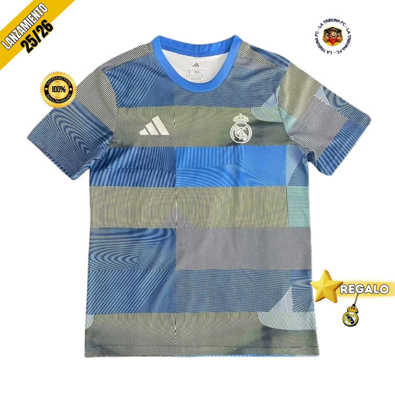 REAL MADRID CALENTAMIENTO I 25/26 FAN LANZAMIENTO