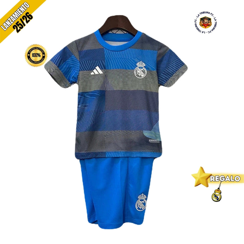 REAL MADRID CALENTAMIENTO I 25/26 KIDS SET LANZAMIENTO