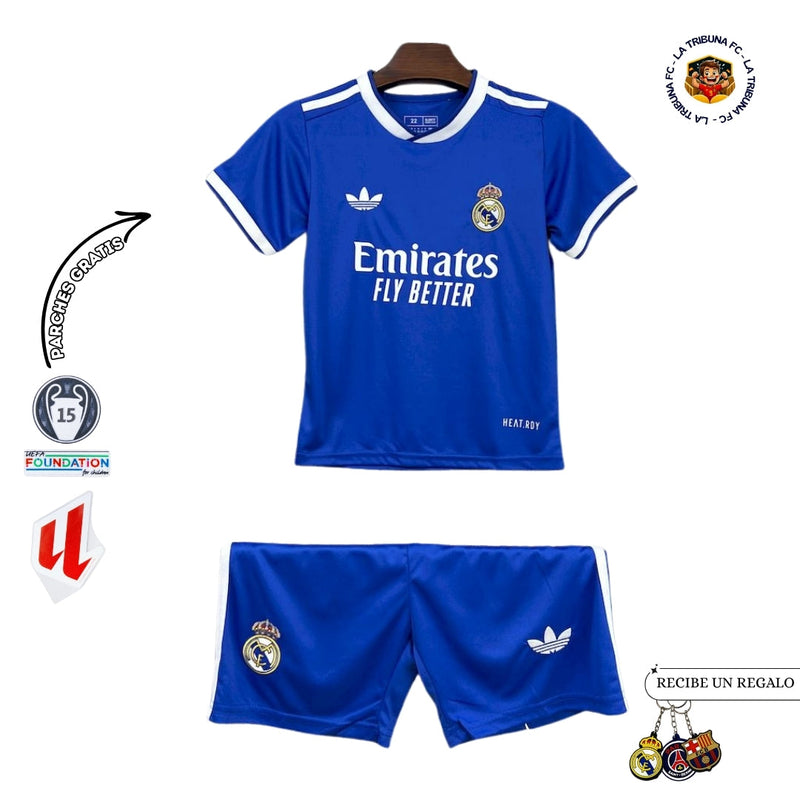 REAL MADRID III PORTERO 25/26 KIDS SET