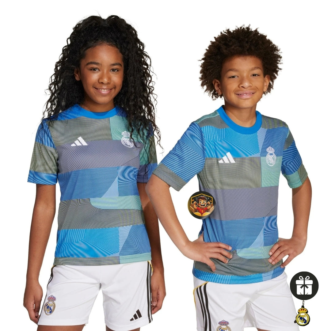 REAL MADRID CALENTAMIENTO I 25/26 CONJUNTO INFANTIL
