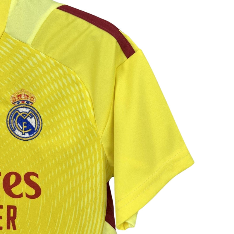 REAL MADRID PORTERO IV 25/26 KIDS SET